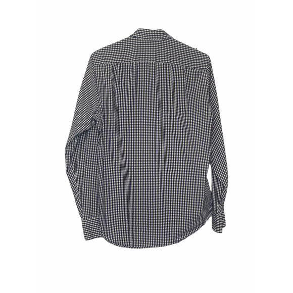 J Crew Men's Blue Gingham Print Long Sleeve Button Up Casual Shirt Size Small - Picture 2 of 5